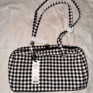 Baggu Gingham Bowler Bag